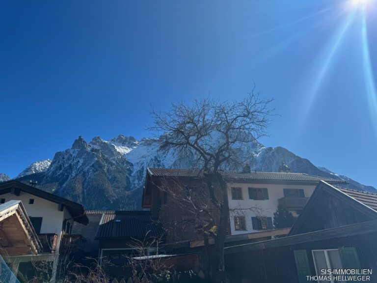 Blick in die Berge