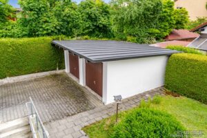 Draufsicht Garagen