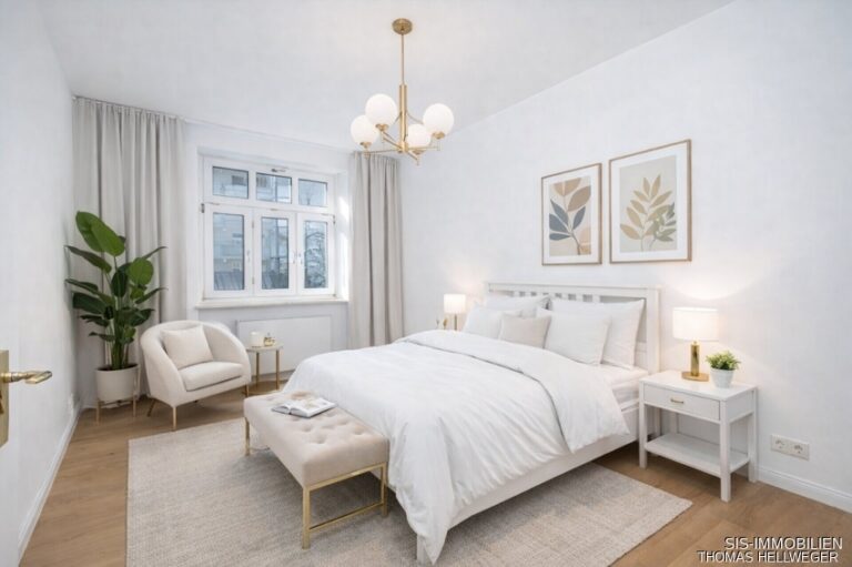 Schlafzimmer Staged
